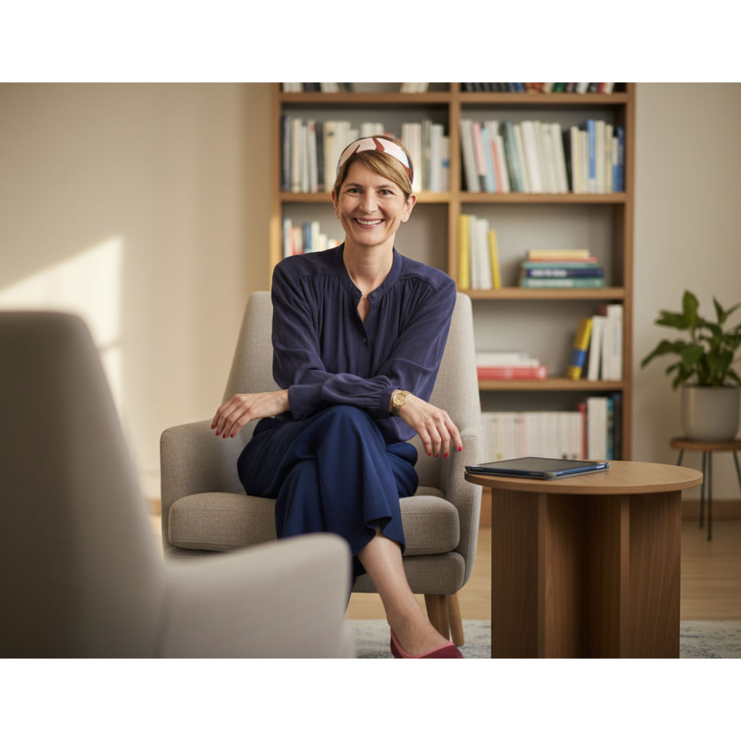 Portraitaufnahme von Sophie Roland-Zahri